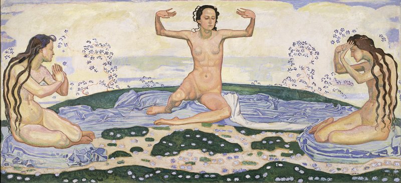Il giorno III da Ferdinand Hodler