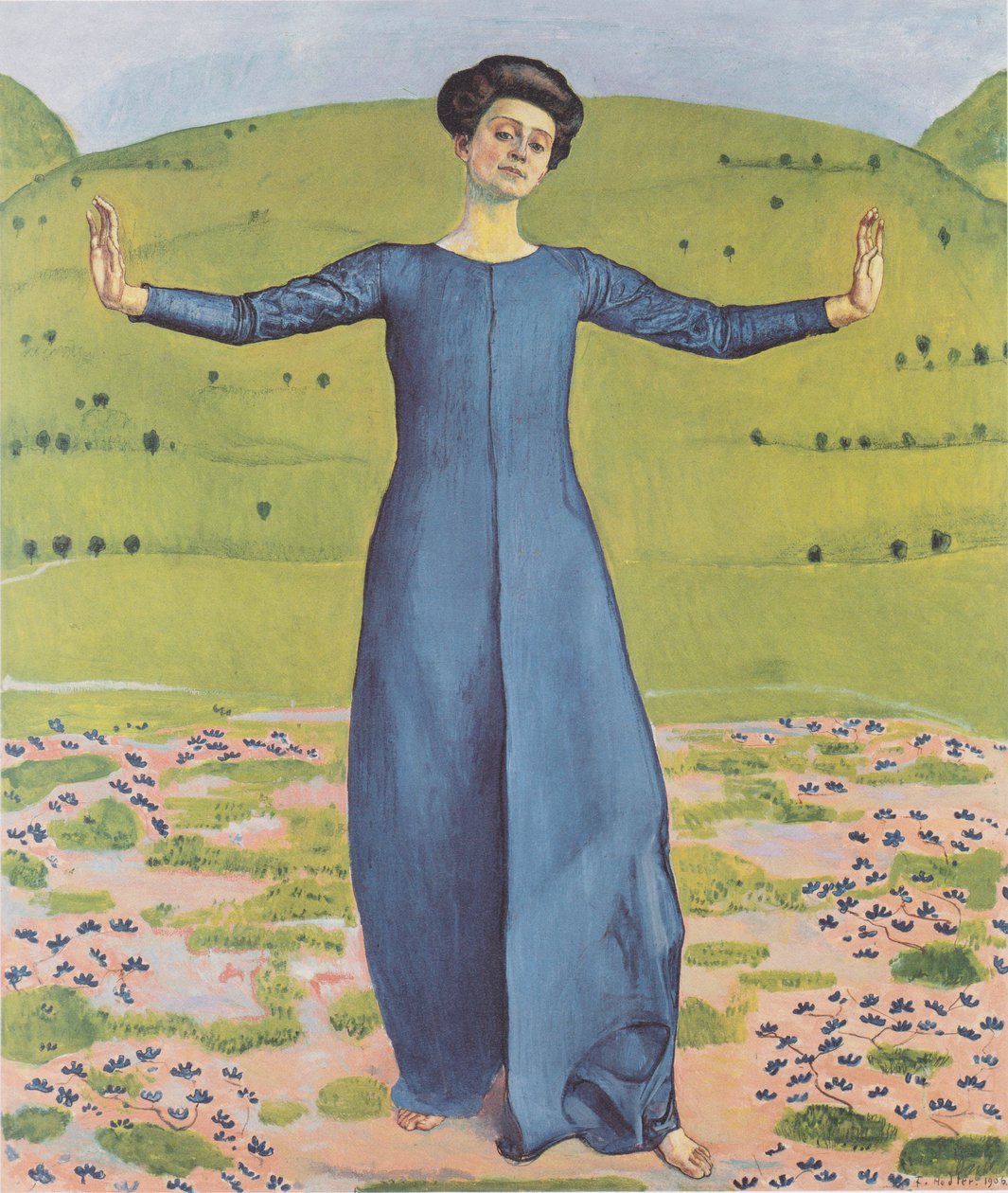 Canzone da lontano da Ferdinand Hodler