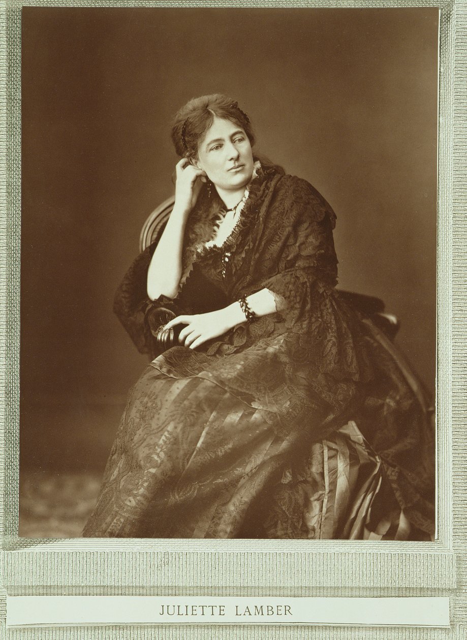 Juliette Adam, nata Lamber (1836-1936), da 