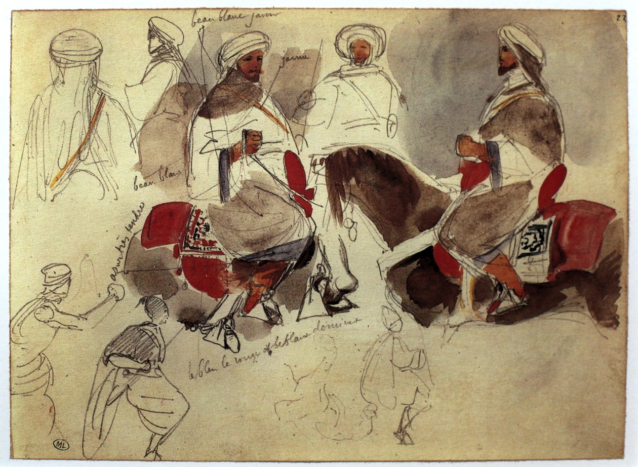 Marocco da Ferdinand Victor Eugene Delacroix
