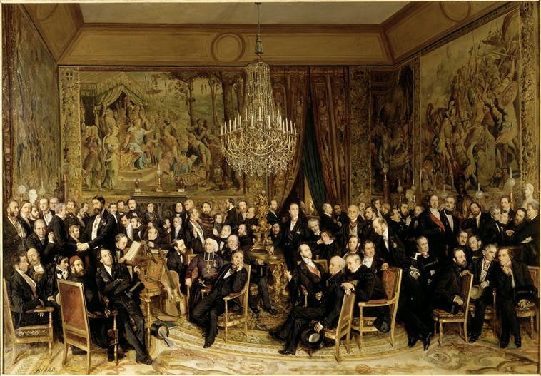 Una serata al Louvre dal conte di Nieuwerkerke da Ferdinand Victor Eugene Delacroix