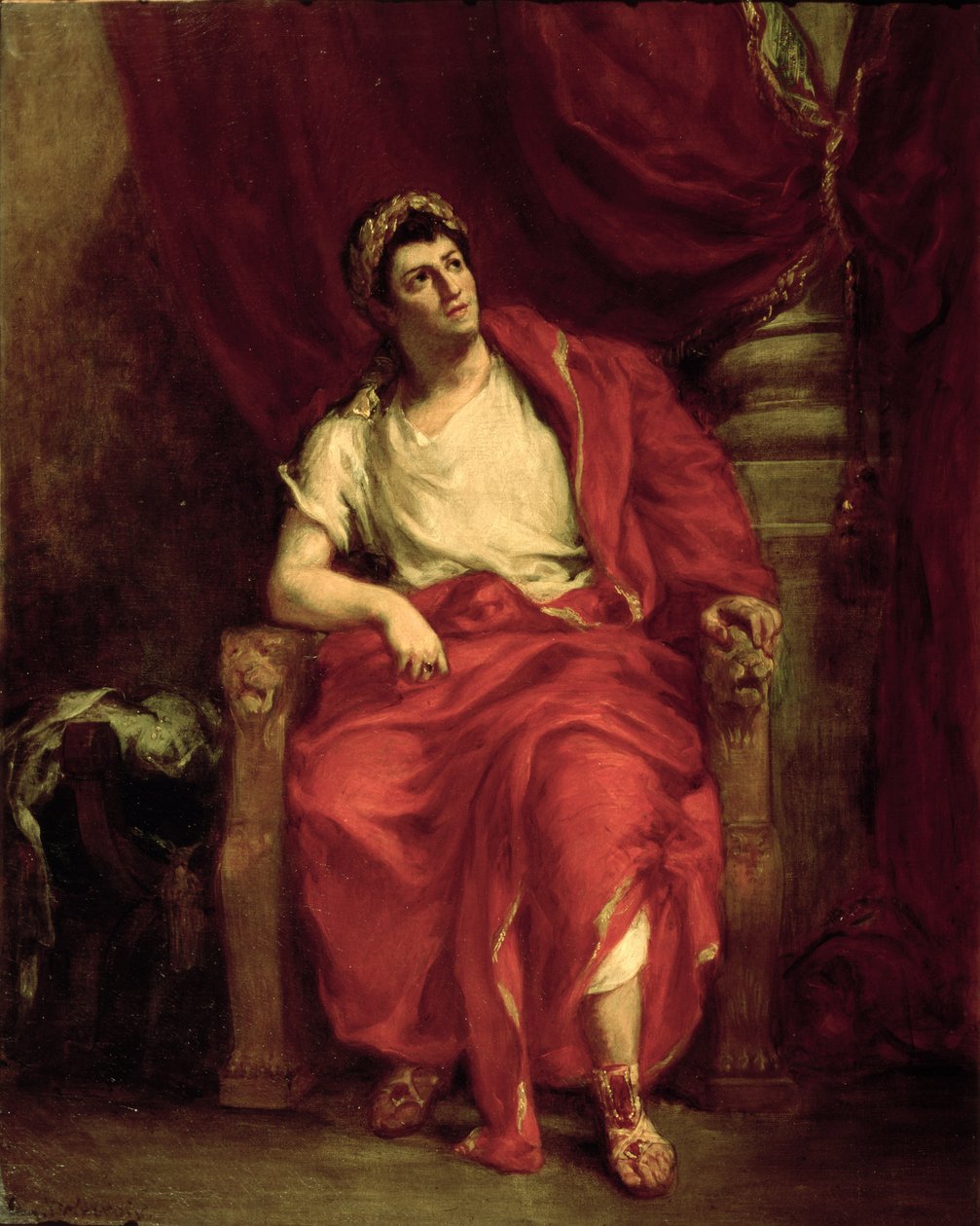 Ritratto di François Joseph Talma (1763-1826) come Nerone in 