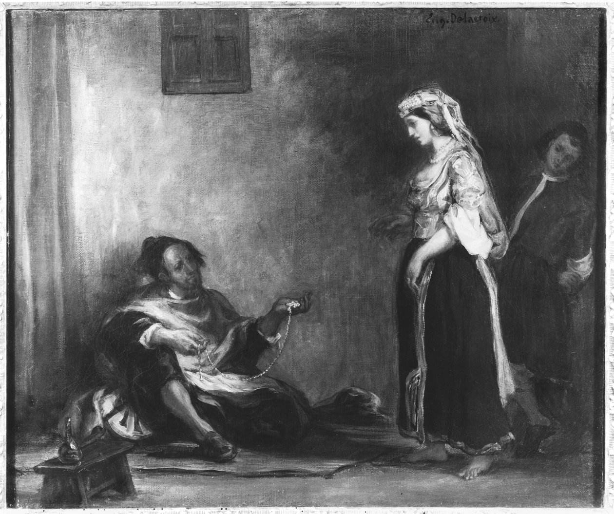 Il mercante arabo da Ferdinand Victor Eugene Delacroix