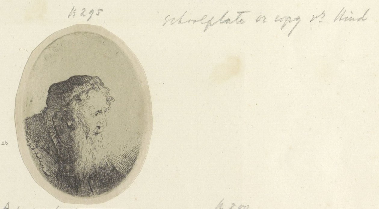 Vecchio con la barba da Ferdinand Bol