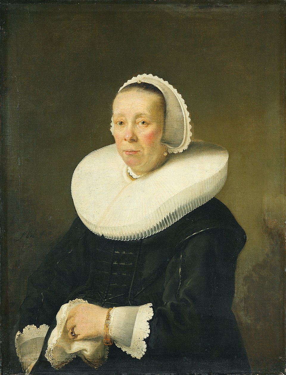 Ritratto di una donna anziana da Ferdinand Bol