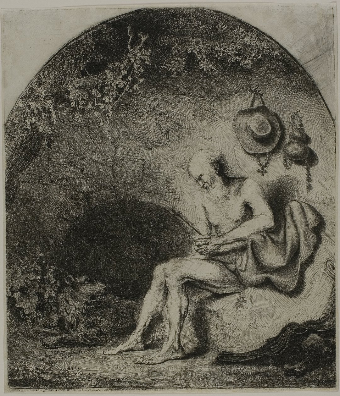 San Girolamo in penitenza da Ferdinand Bol
