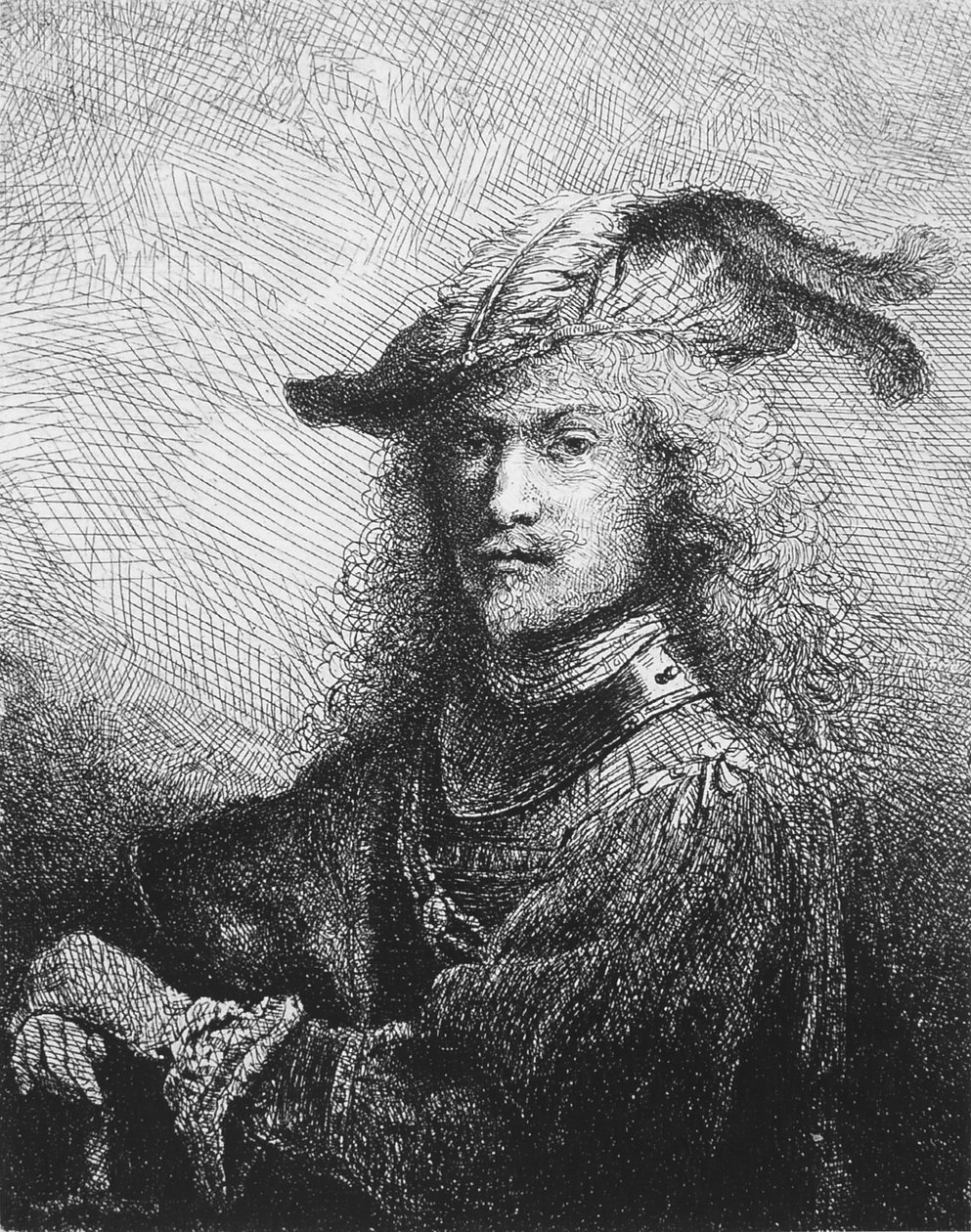 Autoritratto, noto come Giovane guerriero da Ferdinand Bol