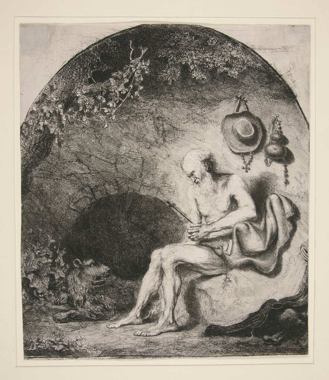 San Girolamo nella grotta da Ferdinand Bol