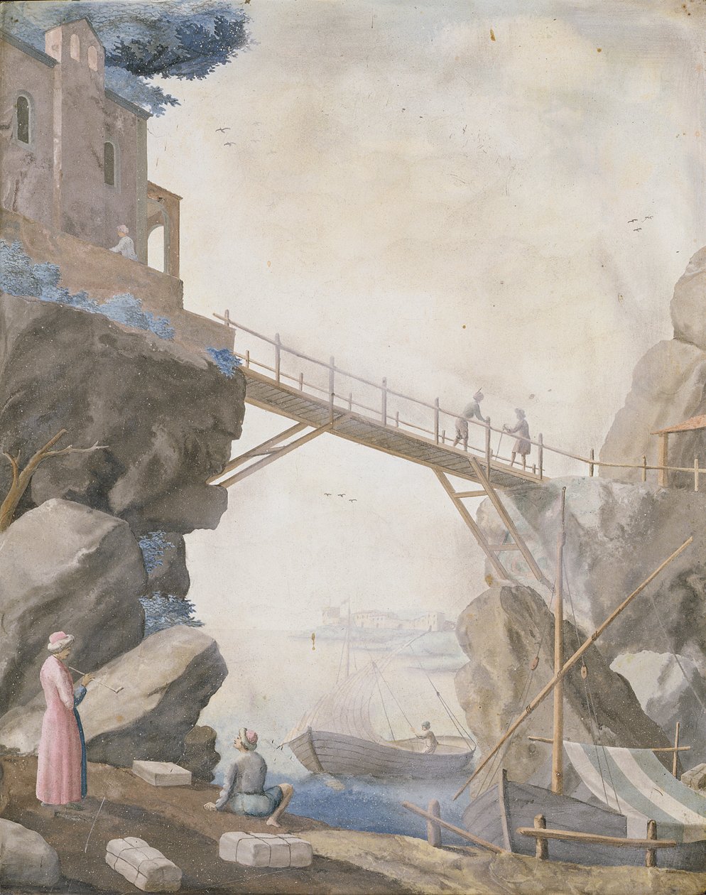 Pannello in scagliola da Ferdinand Enrico Hugford