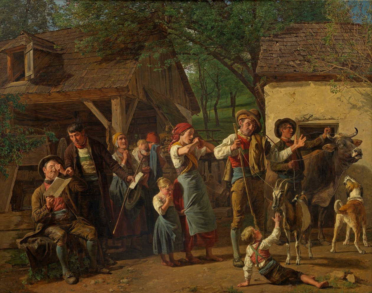 Il pignoramento da Ferdinand Georg Waldmüller