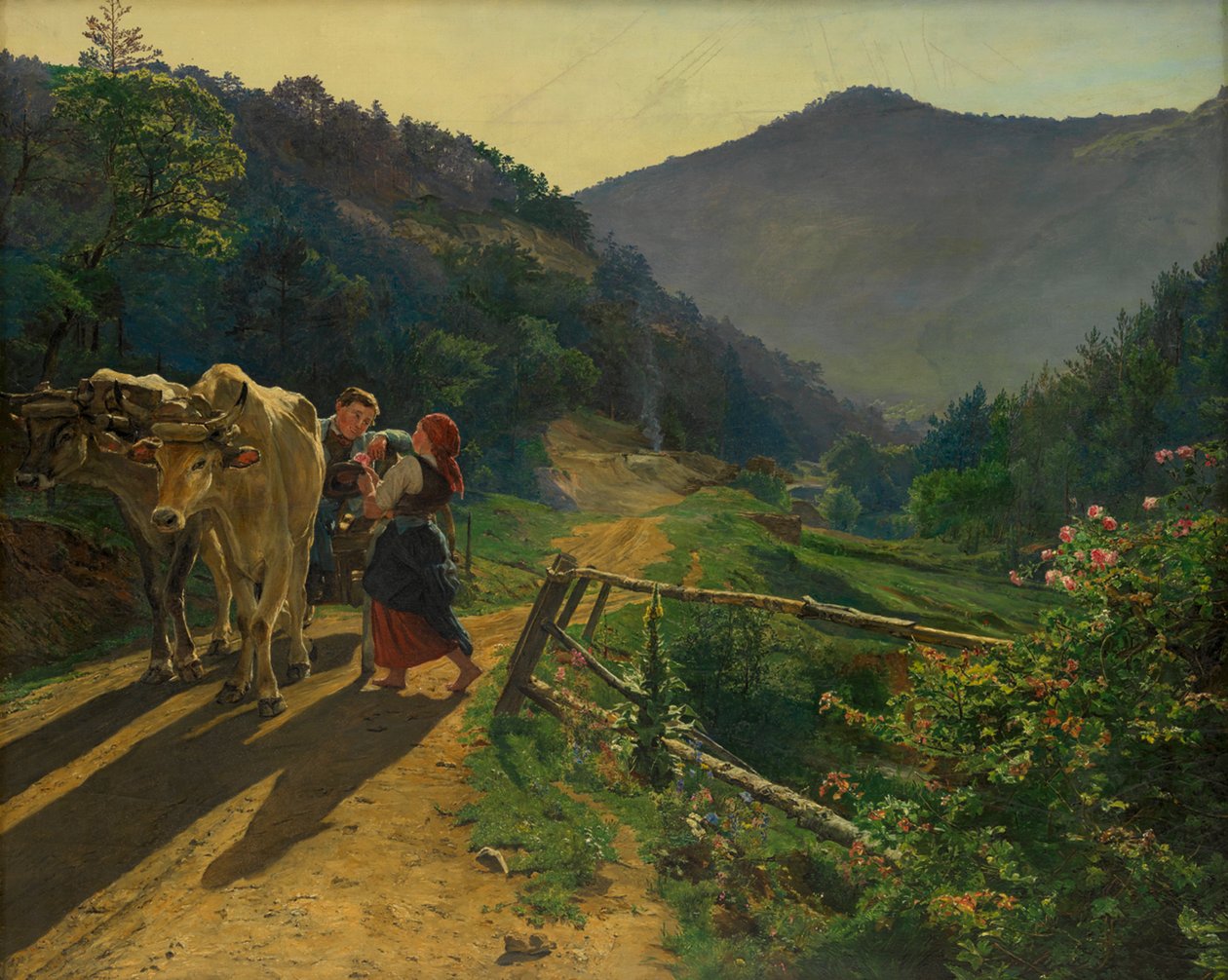 Il tempo delle rose da Ferdinand Georg Waldmüller