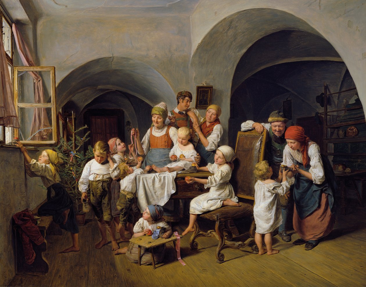 Mattina di Natale da Ferdinand Georg Waldmuller