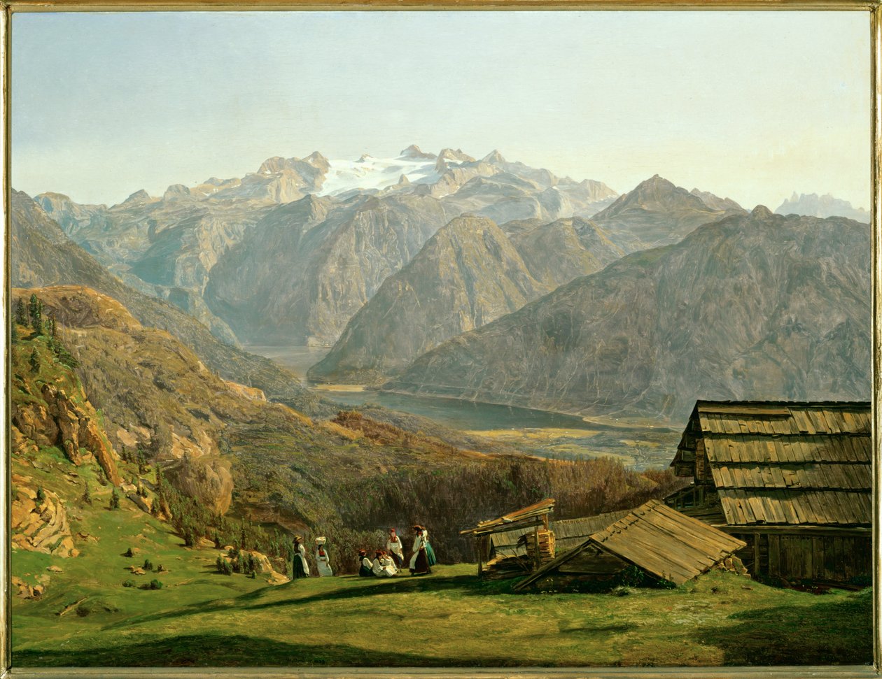 Lago di Gosau da Ferdinand Georg Waldmuller