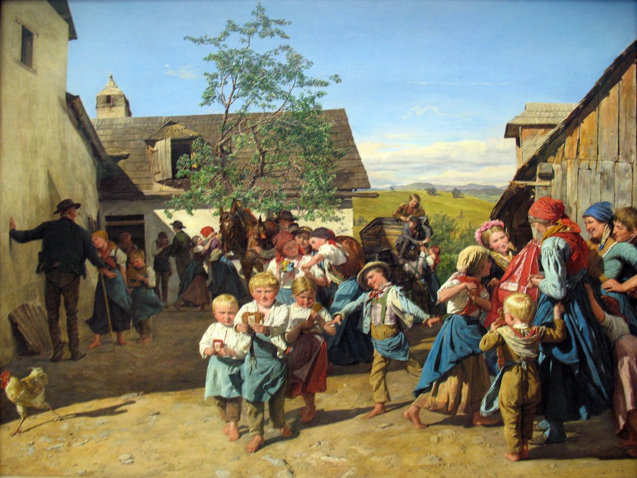 Ritorno dal Kirchweih da Ferdinand Georg Waldmuller