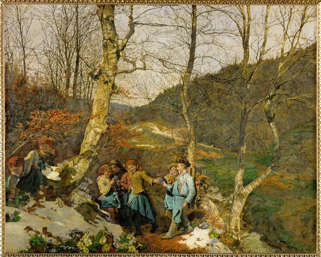 Primavera nel Bosco Viennese da Ferdinand Georg Waldmuller