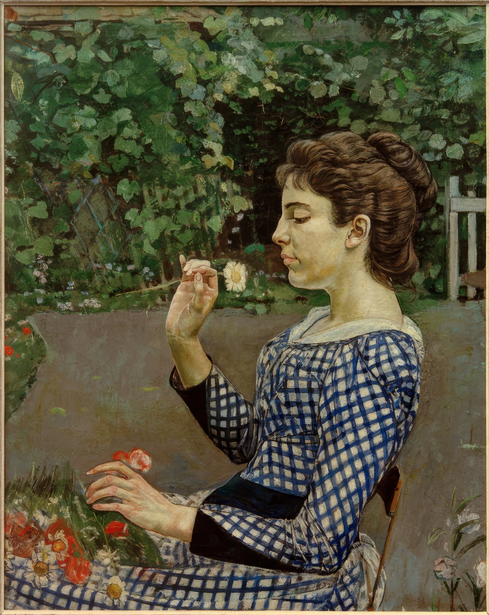 Ritratto di Hélène Weiglé da Ferdinand Hodler