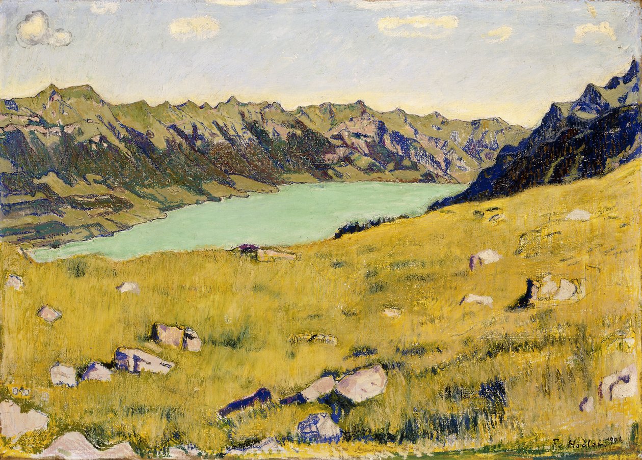 Il Lago di Brienz da Breitlauenen da Ferdinand Hodler