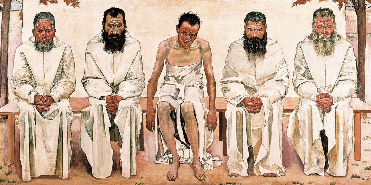 Fatica della vita da Ferdinand Hodler