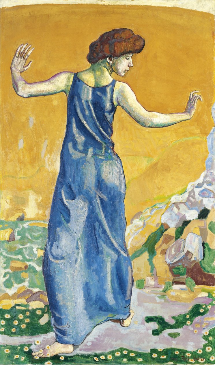 Donna gioiosa da Ferdinand Hodler