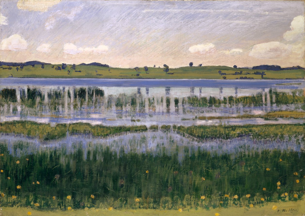 Lago Burgäschi da Ferdinand Hodler