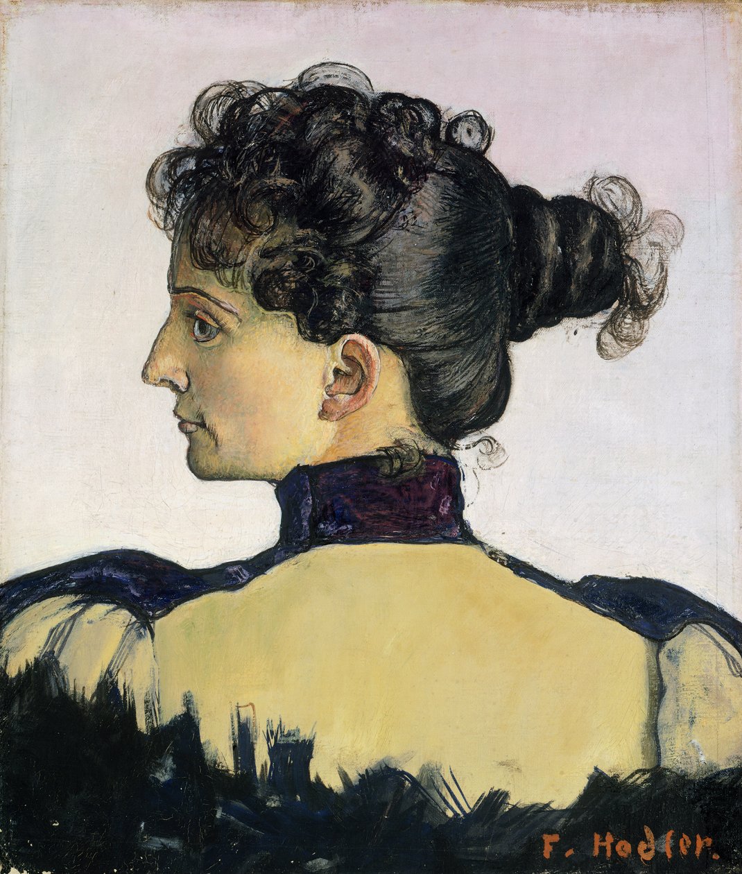Ritratto di Berthe Jacques da Ferdinand Hodler