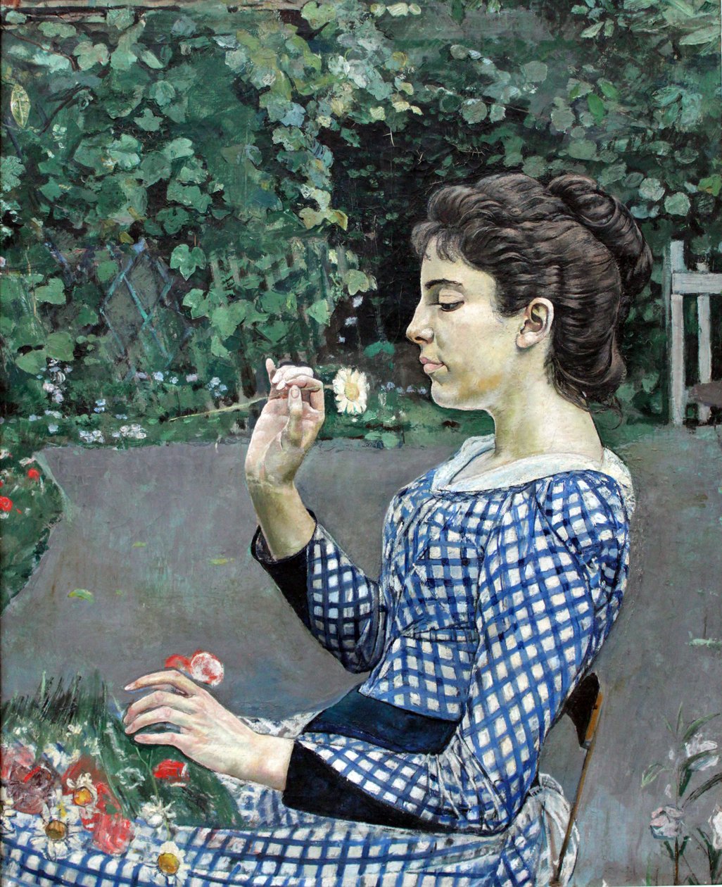 Ritratto di Hélène Weiglé da Ferdinand Hodler