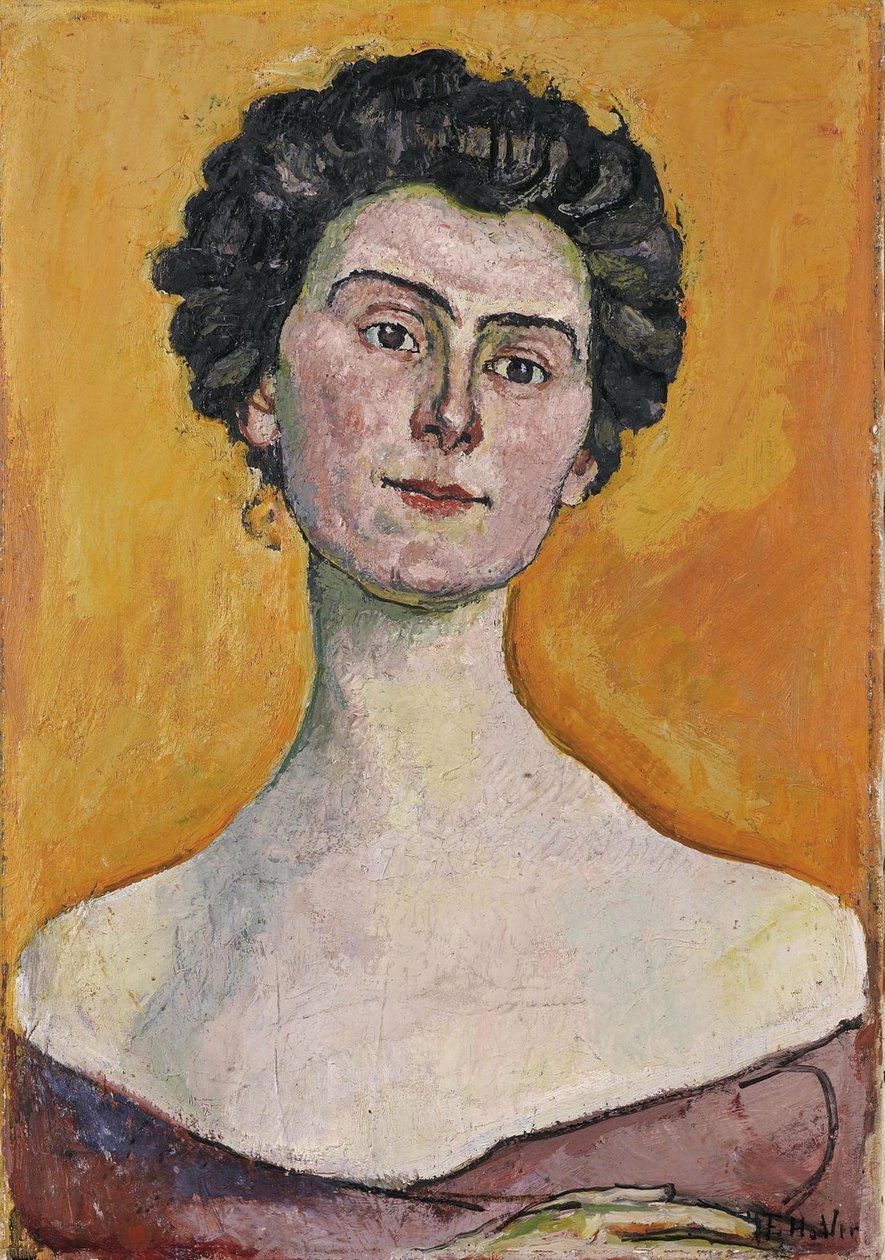 Ritratto di Clara Pasche-Battié, 1914 da Ferdinand Hodler