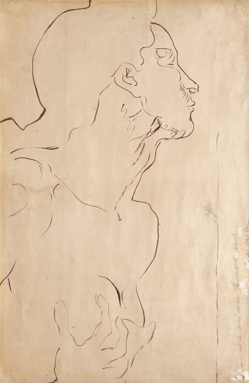 Studio per Sentimento I, 1901 da Ferdinand Hodler