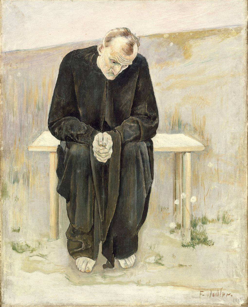 Il disilluso da Ferdinand Hodler