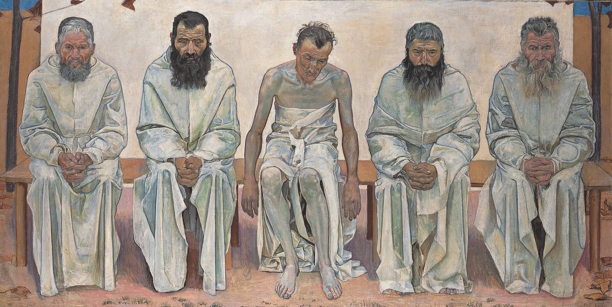 I stanchi della vita da Ferdinand Hodler