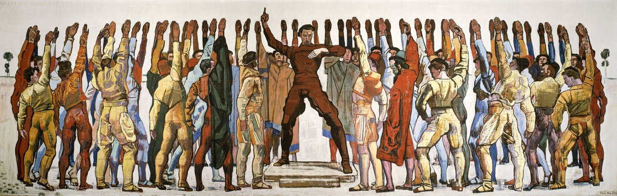 Unanimità (Il giuramento). Seconda versione da Ferdinand Hodler