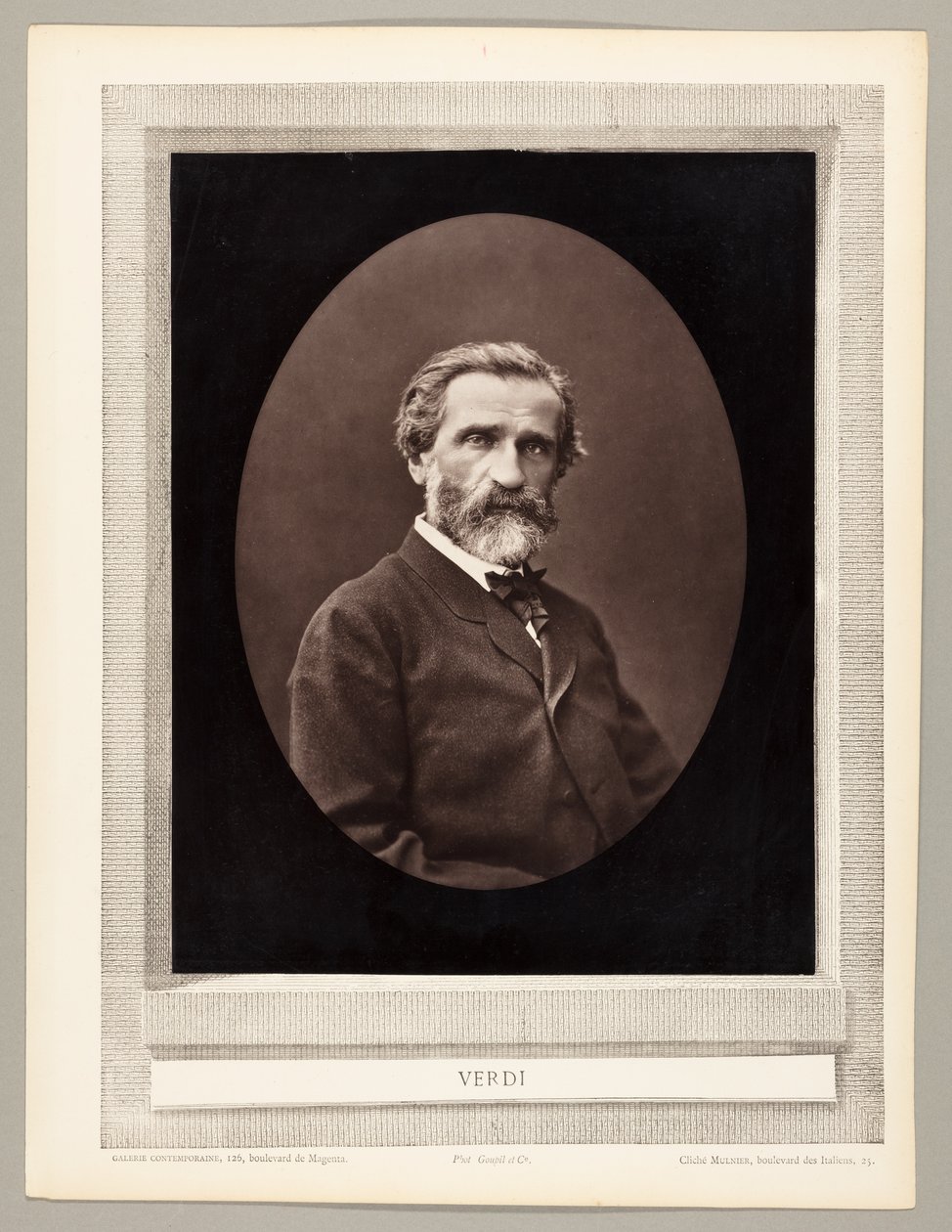 Giuseppe Verdi (compositore italiano, 1813-1901) da Ferdinand J. Mulnier