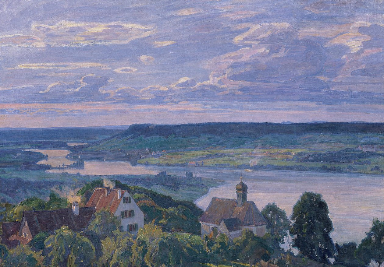 Klingenzell sul Reno da Ferdinand Kruis
