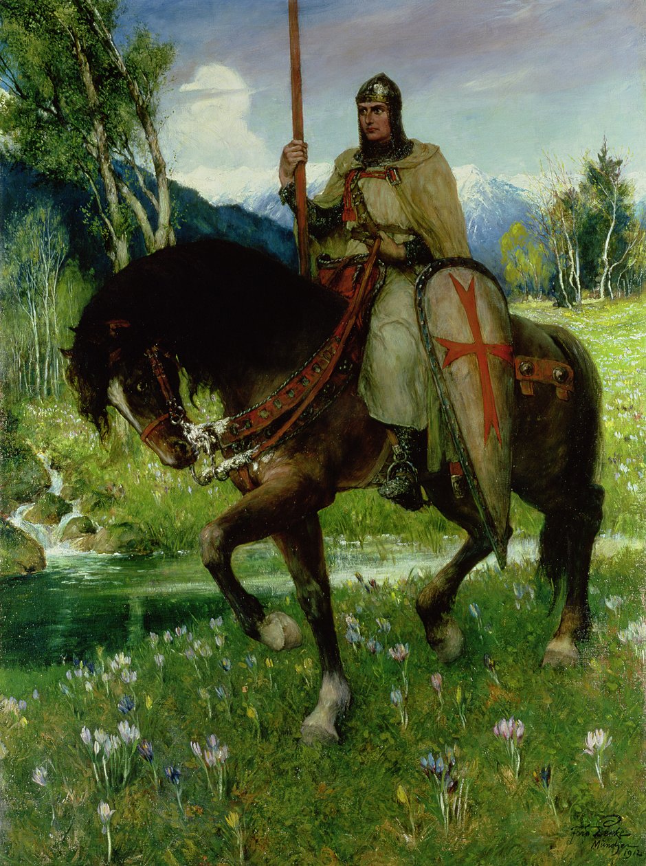 Parsifal in cerca del Santo Graal da Ferdinand Leeke