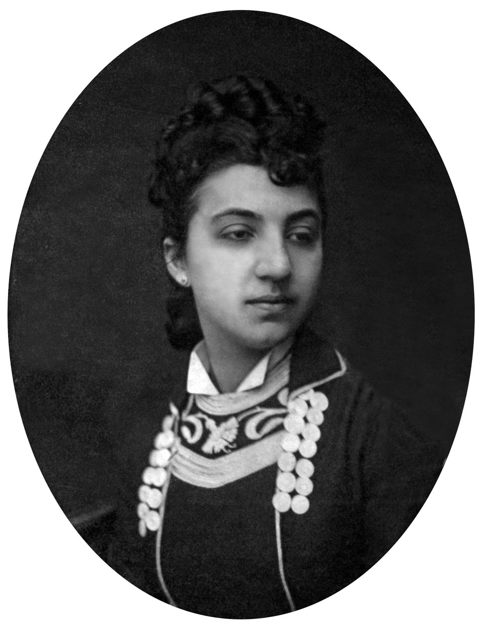 Erminia Borghi Mamo (1855-1941) soprano italiana, foto di Mulnier da Ferdinand Mulnier