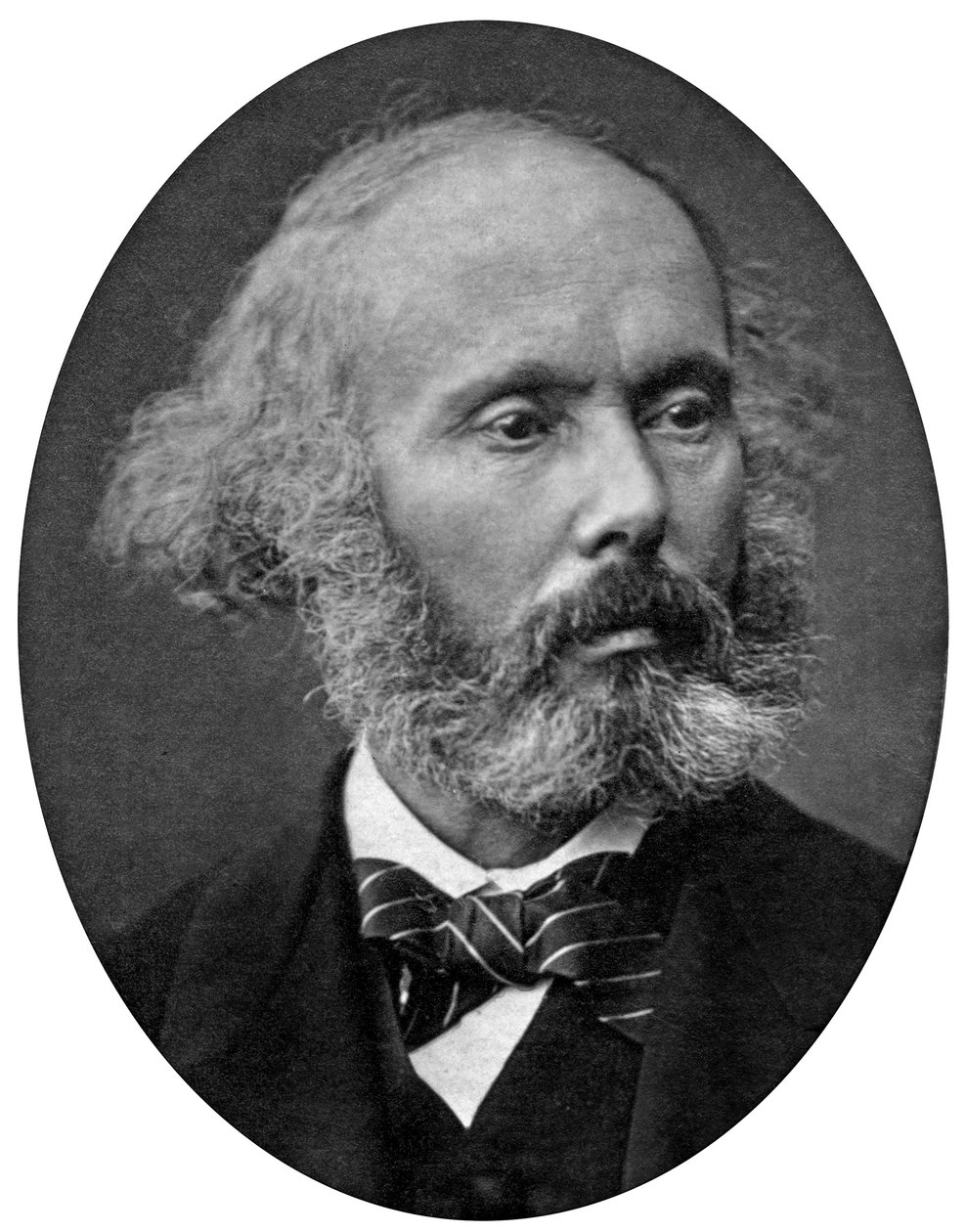 Felicien David (1810-1876) compositore francese, foto di Mulnier da Ferdinand Mulnier