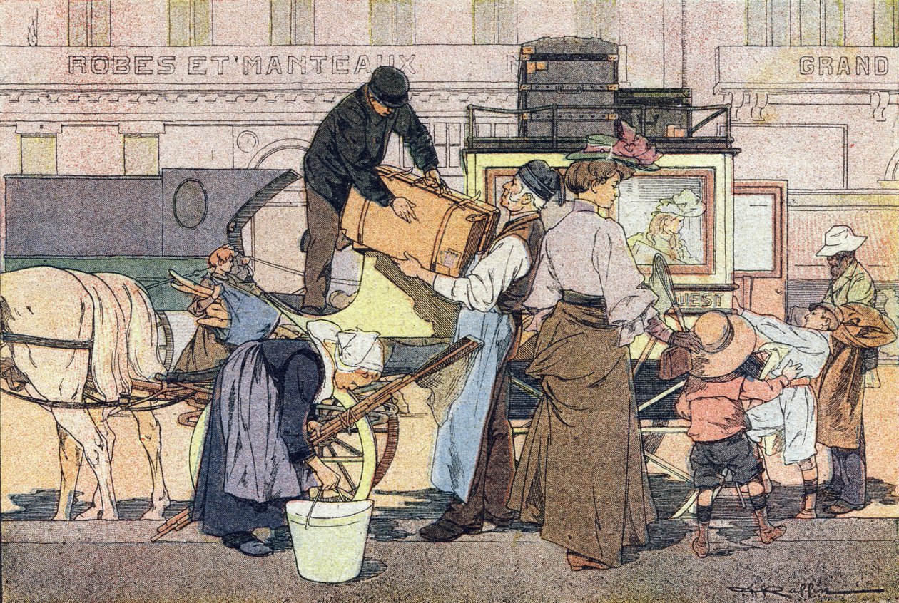 Partenza per la campagna, in Imagier de l