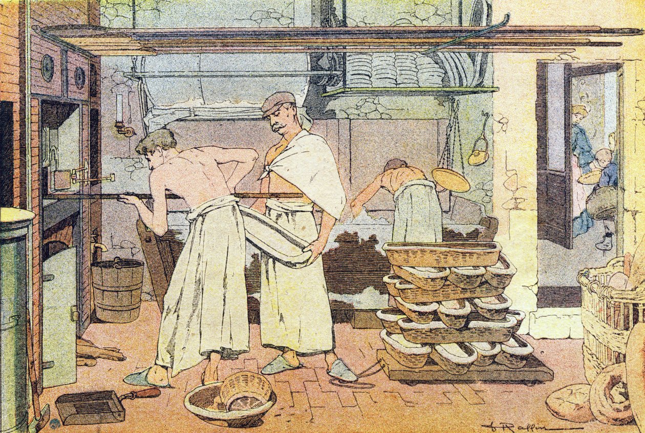 Il fornaio, in Imagier de l