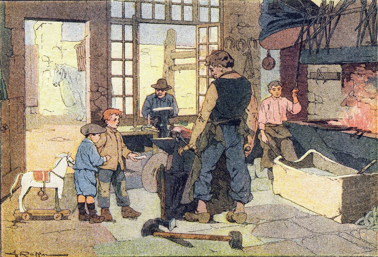 Il fabbro, in Imagier de l