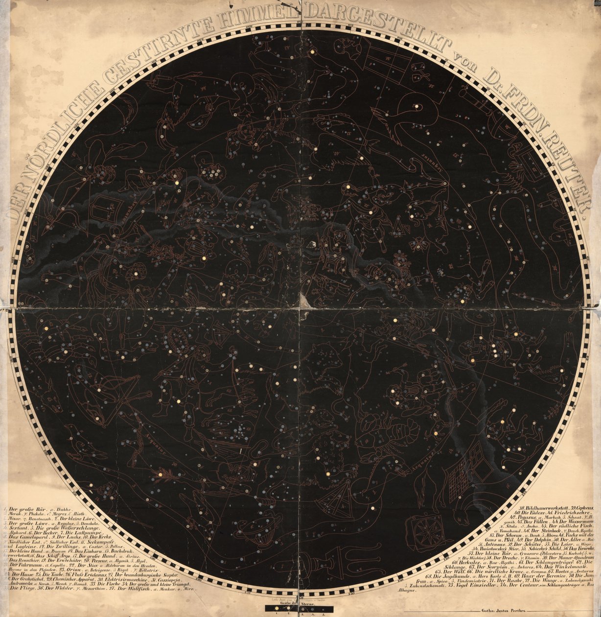 Il cielo stellato del nord da Ferdinand Reuter