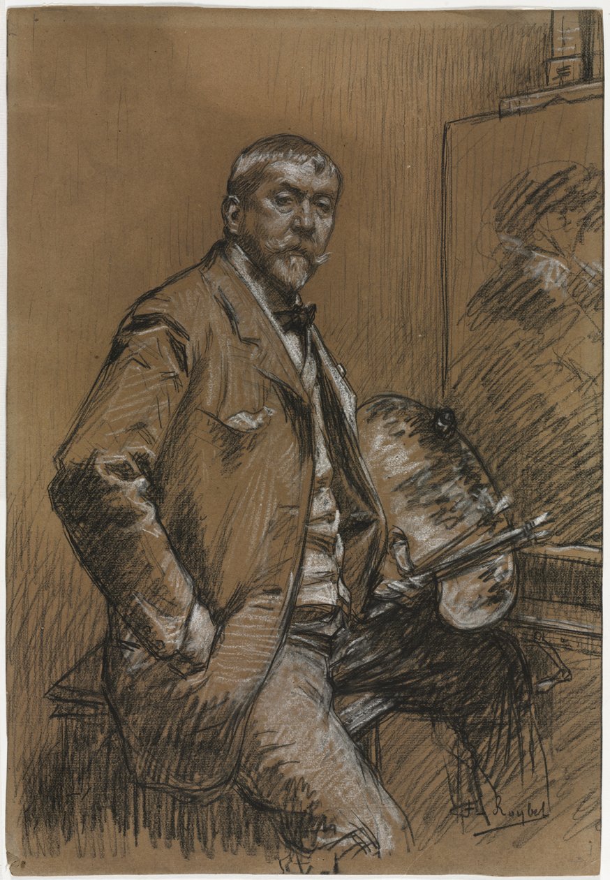 Autoritratto, 1800-1900 da Ferdinand Roybet