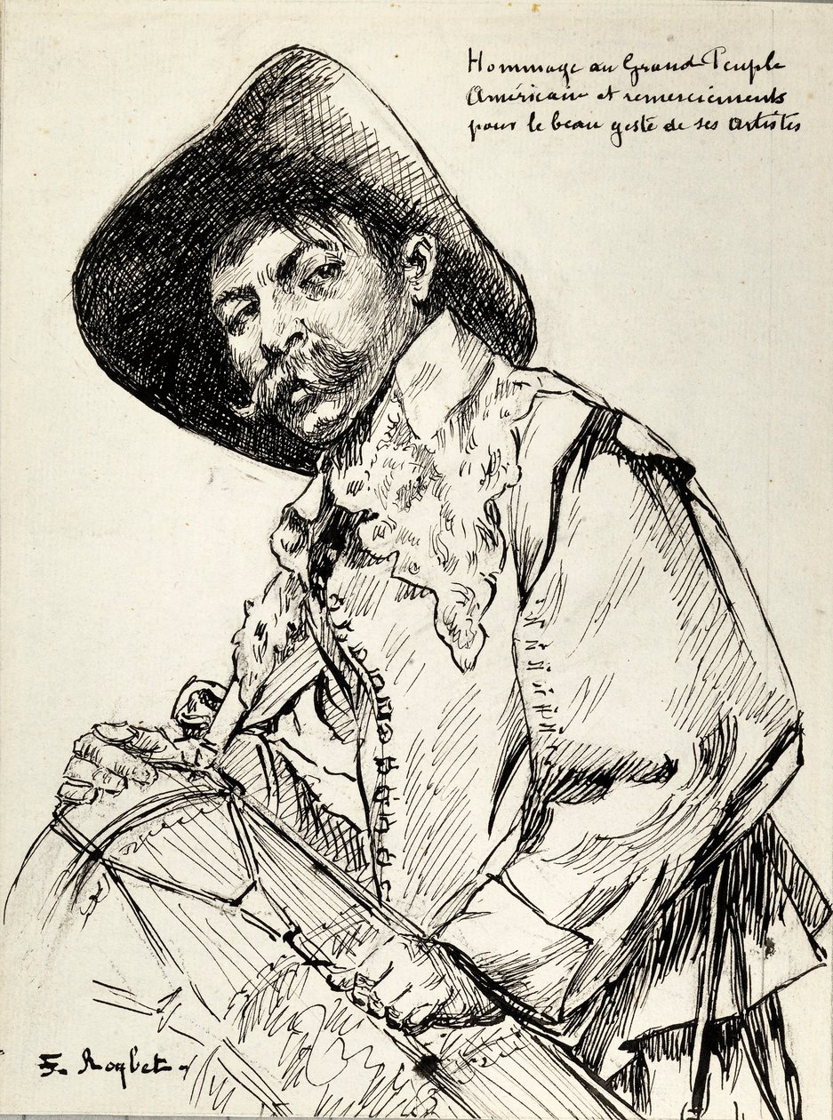 Il batterista da Ferdinand Roybet