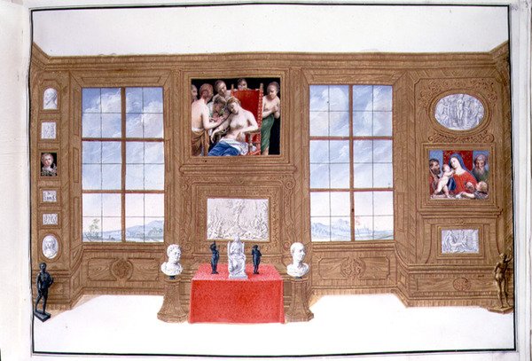 Libro II f.53 Inventario Dipinto della Collezione di Carlo VI nella Stallburg, Vienna, 1720-30 da Ferdinand Storffer or Astorffer