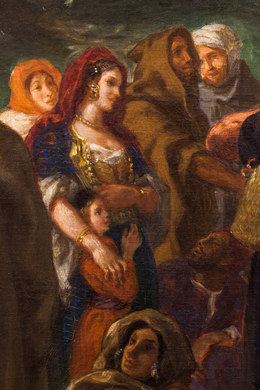 Comici o buffoni arabi | Ferdinand Victor Eugene Delacroix