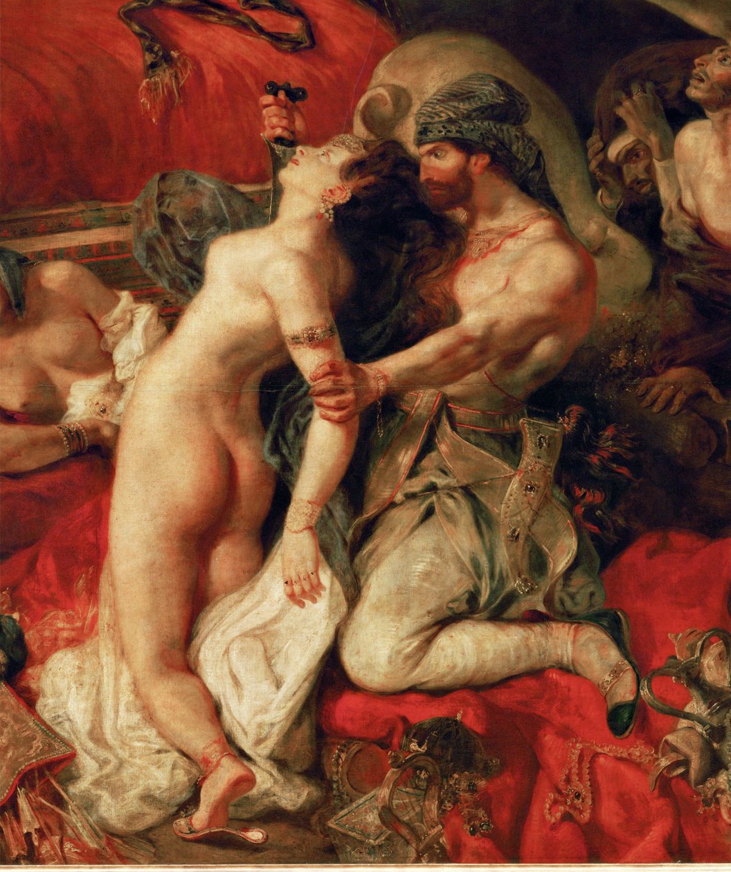 Morte di Sardanapal ... da Ferdinand Victor Eugene Delacroix