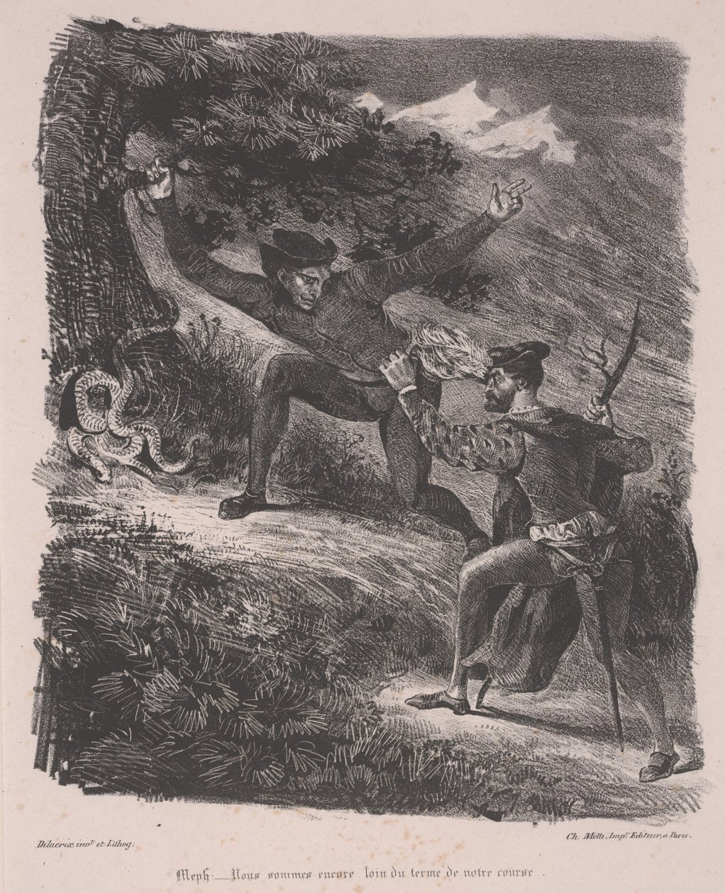 Faust e Mefistofele nelle montagne dell