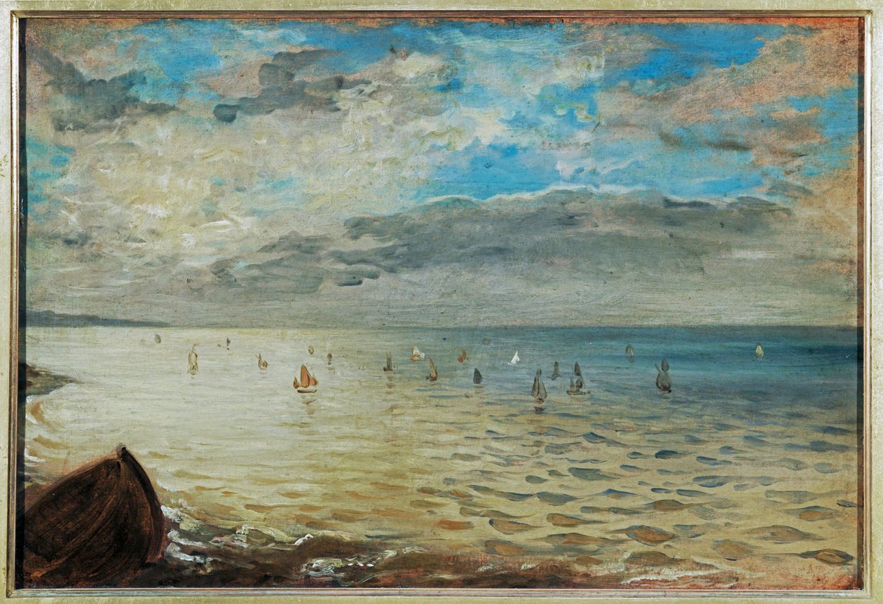 La mer vu des hauteurs de Dieppe - il mare visto da Dieppe
da Dieppe ... da Ferdinand Victor Eugene Delacroix