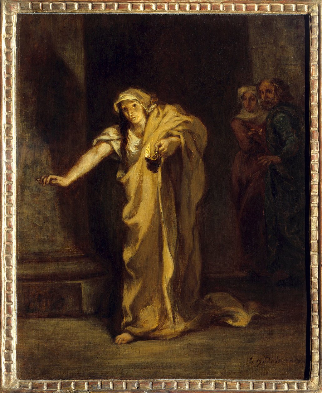 Lady Macbeth sonnambula. Illustrazione dell