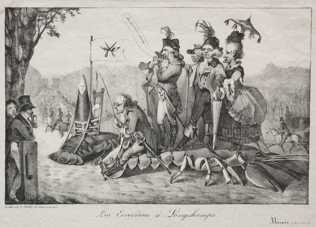 I gamberi di Longchamps, 1822 da Ferdinand Victor Eugene Delacroix