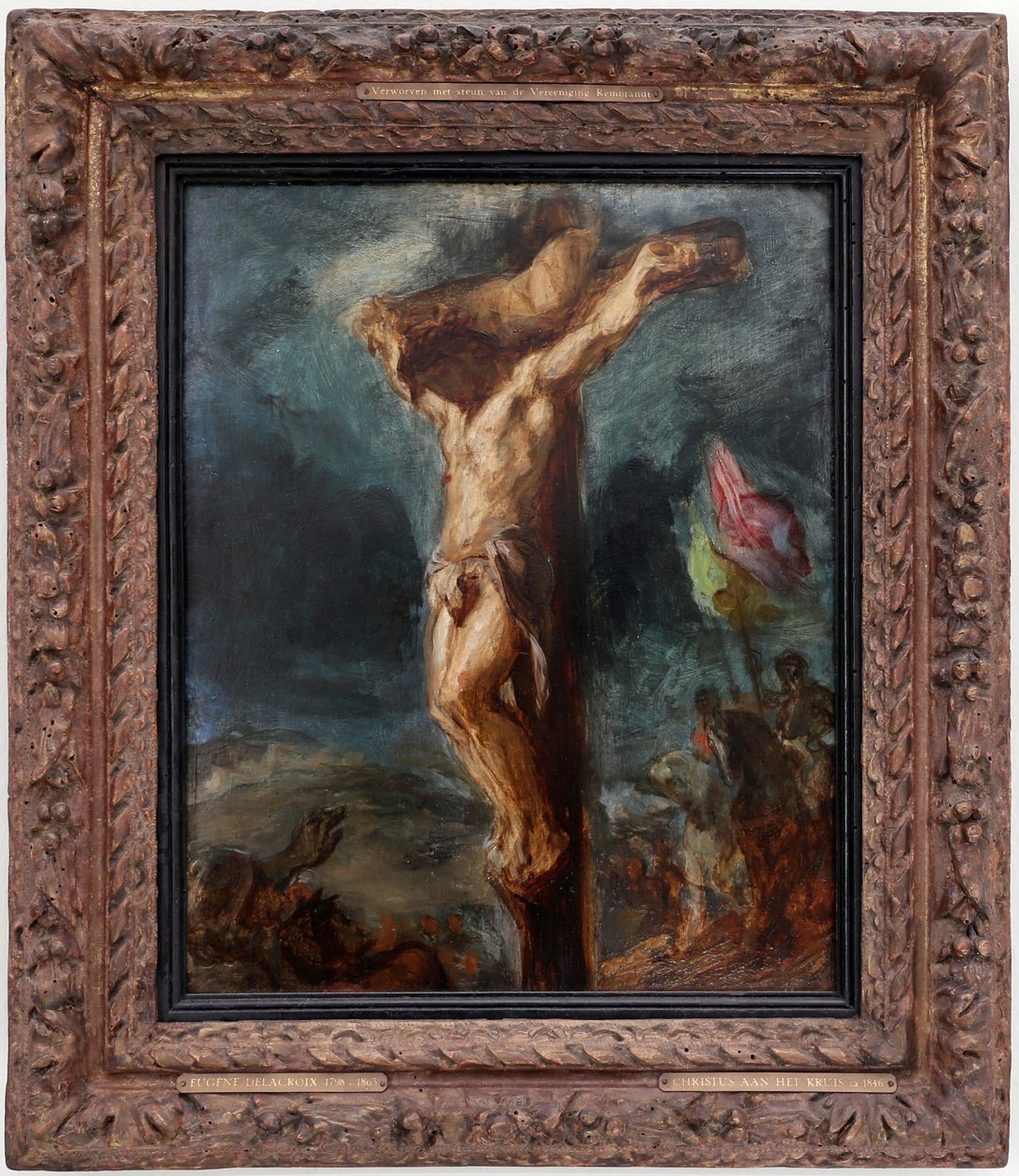 La crocifissione da Ferdinand Victor Eugene Delacroix